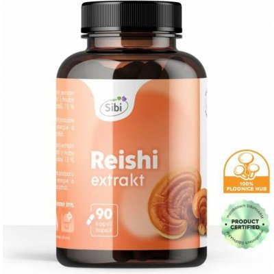 Sibipharm Reishi extrakt 90 kapslí 500 mg – Hledejceny.cz