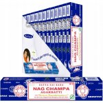 Satya Sai Baba Nag Champa indické vonné tyčinky 12 x 15 ks – Hledejceny.cz