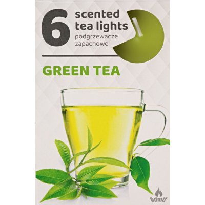 Admit Tea Lights Green Tea 6 ks
