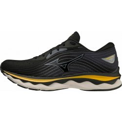 Mizuno wave sky 6 / Black / Tradewinds / Gold Fusion