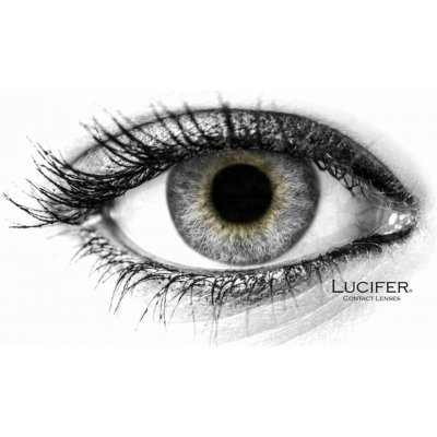 Lucifer Barevné čočky - dioptrické - Cloud Deep Gray 2 čočky – Zboží Dáma