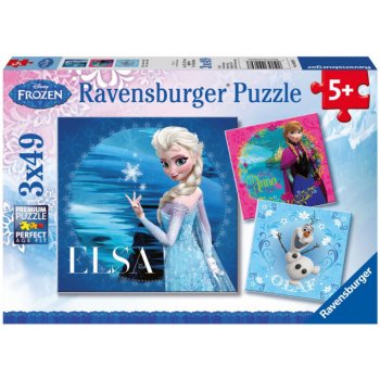 Ravensburger 092697 Ledové království 3 x 49 dílků