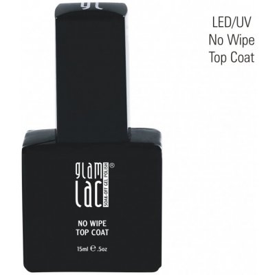 GlamLac Led Uv No Wipe Top Coat 15ml – Sleviste.cz