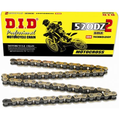 D.I.D Řetěz 520 DZ2 G&B 118 – Hledejceny.cz