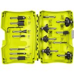 Ryobi Sada fréz RAKRBS15, 15 ks 5132005352 – Zboží Dáma