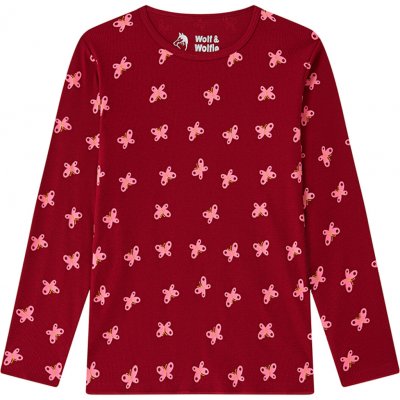 Wolf & Wolfie S2541B bordo – Zboží Dáma