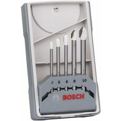 Bosch - 5dílná sada vrtáků na dlaždice CYL-9 Ceramic 4,0; 5,0; 6,0; 8,0; 10,0 mm