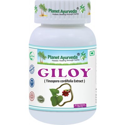 Planet Ayurveda Giloy Guduchi extrakt 10:1 500 mg 60 kapslí – Hledejceny.cz