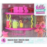 MGA LOL Surprise! Nábytek s panenkou Snack Bar & Rip Tide – Zboží Mobilmania