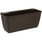 Prosperplast truhlík RATOLLA P 38,6x15,4x14 cm HN tm. – Hledejceny.cz