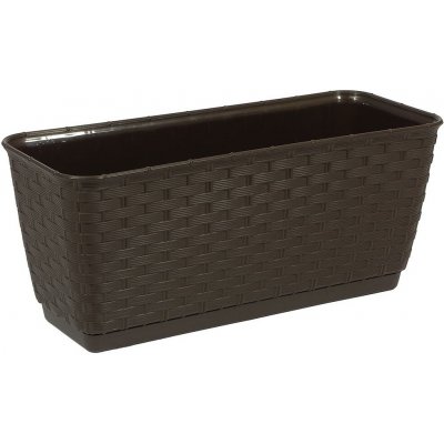 Prosperplast truhlík RATOLLA P 38,6x15,4x14 cm HN tm. – Hledejceny.cz
