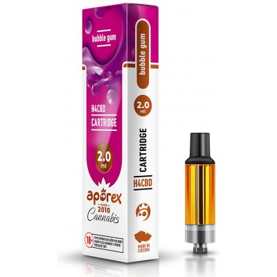 APOREX H4CBD CARTRIDGE BUBBLE GUM 2 ml – Sleviste.cz