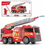Dickie AS Hasičské auto 36cm světlo a zvuk ruční pumpa stříkačka – Zboží Dáma