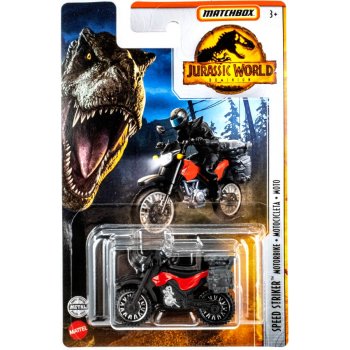 Toys Matchbox Jurassic World Speed Striker Motorbike
