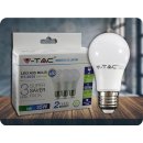 V-tac E27 LED ŽÁROVKY 5W 420LM A55 3 PACK Neutrální bílá