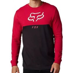 Fox pánské tričko Ryaktr LS flame red