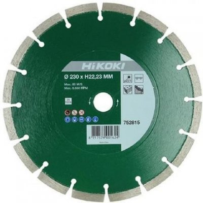 Hikoki Diamantový řezný kotouč 230 x 22,2 mm 752815 – Zboží Dáma