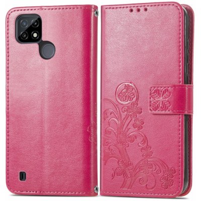 Vsechnonamobil 37387 Realme C21Y / C25Y FLOWER S tmavě růžový – Zboží Živě