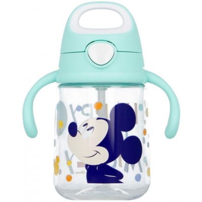 Stor tréninkový hrníček s brčkem Mickey Mouse 13089 370 ml