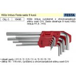 imbusové klíče PROFI 1,5-10 mm CrVa Festa (9ks) – Zboží Dáma