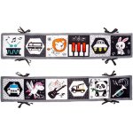 Bocioland Měkká kontrastní brožurka chránič popruhu Bunny – Zboží Dáma