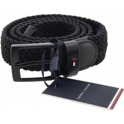 Tommy Hilfiger pánský kožený černý pásek AM0AM10321-BDS-622 – Zboží Dáma