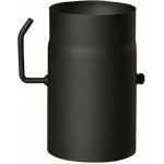 Kovoblesk Trubka kouřová s klapkou 120mm / 0,25m, tl. 1,5mm 3011420 – Zbozi.Blesk.cz