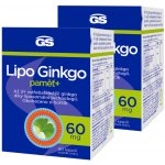 GS Lipo Ginkgo paměť+ 60 mg, 2 × 60 kapslí – Hledejceny.cz