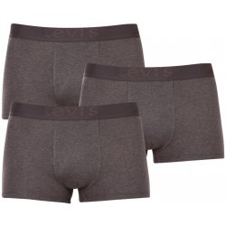 Levis 3 pack pánské boxerky šedé (905042001 007)