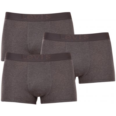 Levis 3 pack pánské boxerky šedé (905042001 007) – Zboží Mobilmania