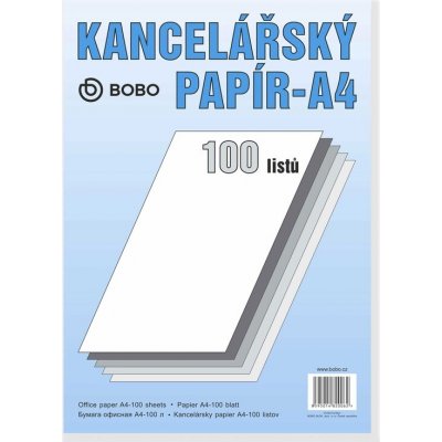 Kancelářský papír A4, 70 g, 100 listů – Zboží Dáma