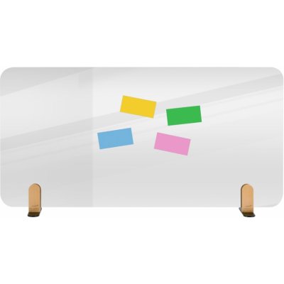 Legamaster Průhledná stolní dělící přepážka 60 x 120 cm samostojící – Zboží Dáma