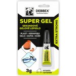Debbex Sekundové gelové lepidlo SUPER GEL 3 g – Hledejceny.cz