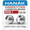 Výroba nástrahy Hanák Competition Hlavička tungstenová Hanák stříbrná 3,0 mm