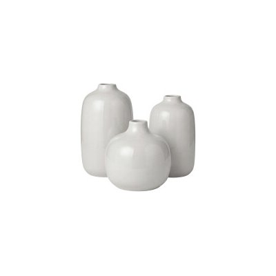 Blomus CEOLA set 3 váz lesklé krémové – Hledejceny.cz