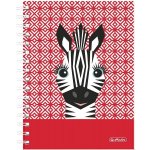 Herlitz Spirálový blok A5 čtvereček Cute animals zebra – Zboží Živě
