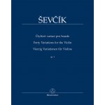 Čtyřicet variací pro housle op. 3 - Otakar Ševčík – Zbozi.Blesk.cz