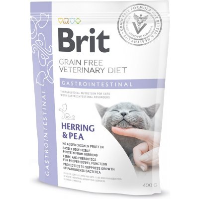 Brit Veterinary Diets Cat GF Gastrointestinal 0,4 kg – Zboží Mobilmania
