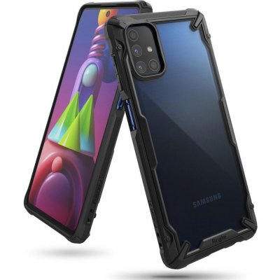 Pouzdro Ringke Fusion X pancéřové Samsung Galaxy M51 černé – Zboží Mobilmania