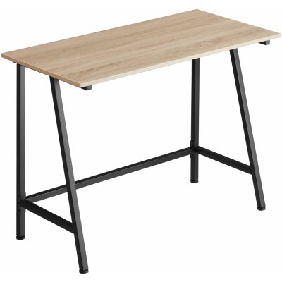 tectake Newton 100 x 50 x 77 cm industrial světlé dřevo dub sonoma – Zboží Dáma