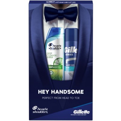 HEAD&SHOULDERS šampon 300 ml + gel na holení 200 ml dárková sada – Hledejceny.cz