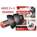 Alpine WorkSafe Chrániče sluchu SNR 23 dB 3+1 pár