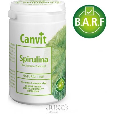 Canvit Natural Line Spirulina plv 150 g – Zboží Mobilmania