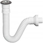 TEXO FLEXI umyvadlový sifon s výpustí, DN 40 – Sleviste.cz