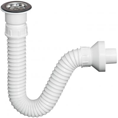 TEXO FLEXI umyvadlový sifon s výpustí, DN 40 – Sleviste.cz