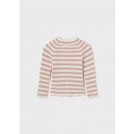 Mayoral svetr žebro Pruhy béžový – Zboží Dáma