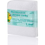T-Tomi bambusové žíňky v provedení ubrousek bílá 4 ks – Sleviste.cz