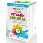 Moje lékárna Multivitamín Minerál 30+10 tablet – Hledejceny.cz