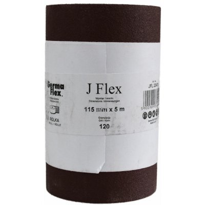 Germaflex Brusné plátno 11,5cm x 5m v roli Brúsne plátno rolka zrnitost P120 – Hledejceny.cz