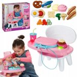 BABY born Interaktivní KRMÍCÍ STOLEK Pro panenku 36/43cm Světlo Zvuk – Hledejceny.cz